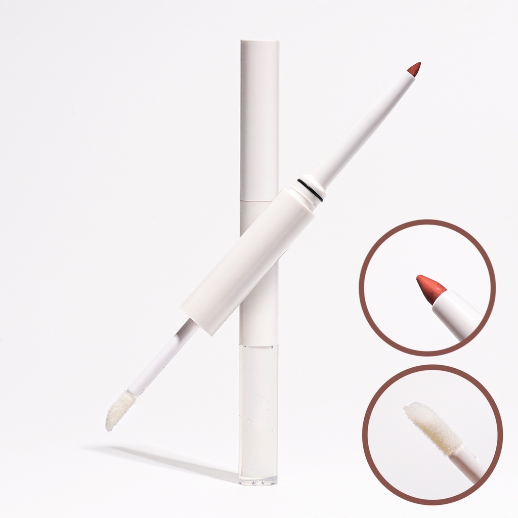 Lip Combo- Lipliner&Protector/ Lipgloss